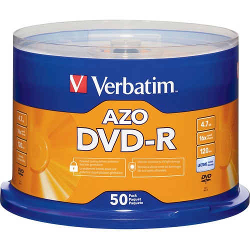 DVD-R, 4.7 GB, 16X 50/PK
