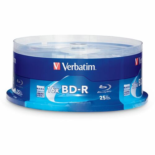 Disc, BD-R, 25 GB, 6X 25/PK