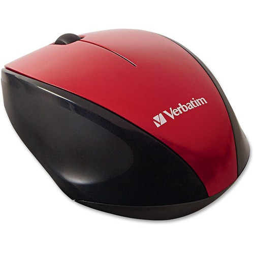 Mouse, Wireless, Blue LED, Red
