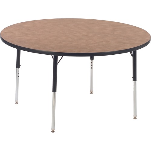 Activity Table, Round, 48" Dia x 30" H, CBK/MOK
