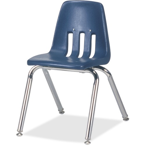 Chair, Stack, Polyethylene, 22-1/2" x 17-1/2", Be 4/CT