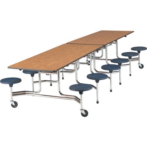 Stool Table, Mobile, 30" x 144" x 29", CE/MOK/NY