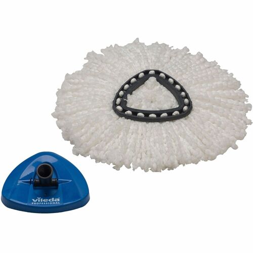 Mophead, No Handle, For Floors/Walls, White