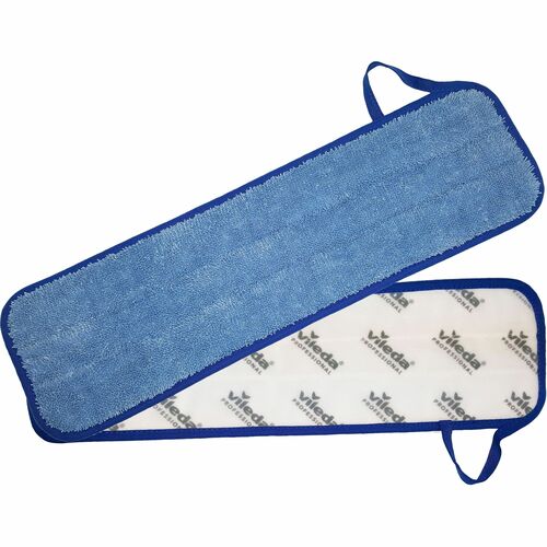 Hook N Loop Black Wet Mop Pad 18"