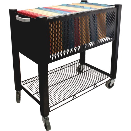 Cart, Open Top, Black