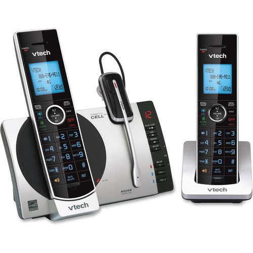 Phone, Cordless, Headset + 2 Handset