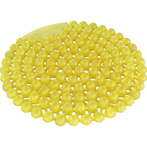 Urinal Screen, Citrus Mango, 6-3/5"x6-3/5"x1/4", YW 10/CT