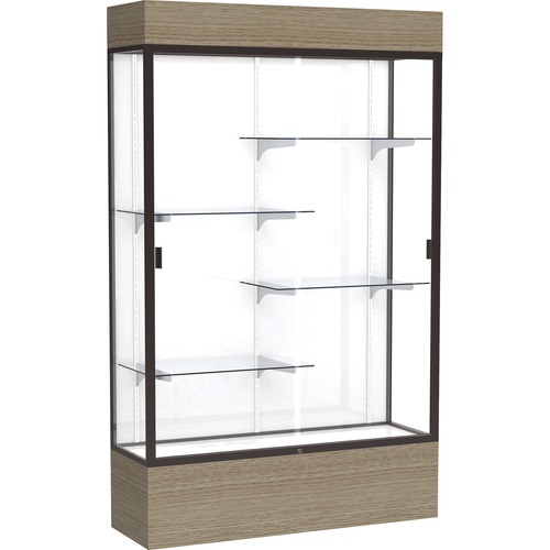 Case, Floor, 48x80x16, Drift Oak