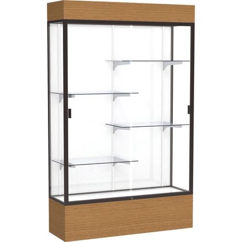 Case, Floor, 48x80x16, Carmel Oak