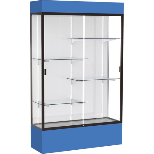 Case, Floor, 48x80x16, Royal Blue