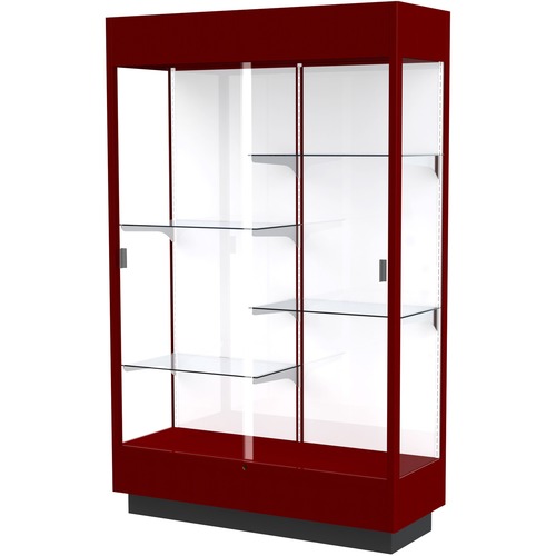 Case, Floor, 48x76x18, Cordovan