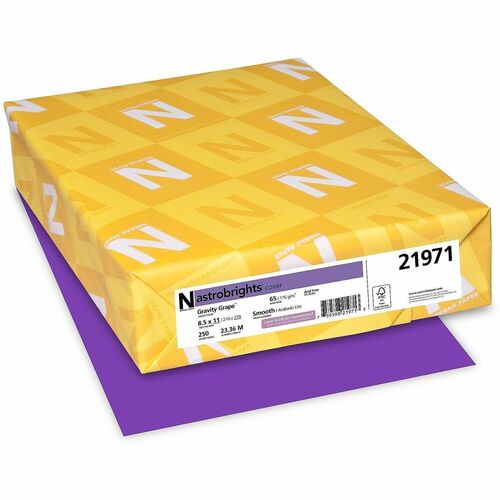 Paper, Astrobrit, 65#, Gravity Gray 250/PK