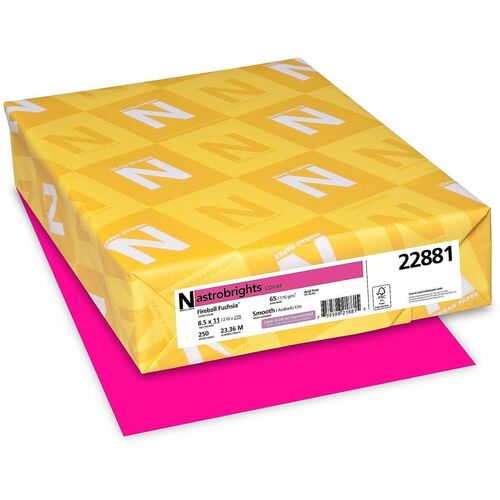 Paper, Astrobright, 65#, Fireball Fish 250/PK