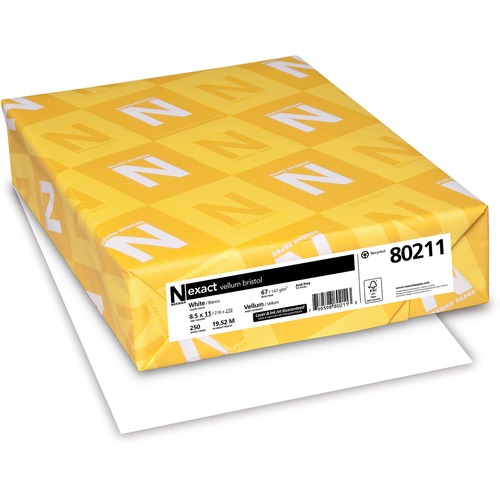 Paper, Vellum Bristol, 67#, We 250/PK
