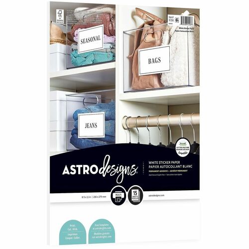 Paper, Ad Sticker, 15 Sheet