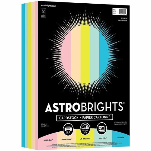 Astrobrights Sprinkle 65 lb 250/PK