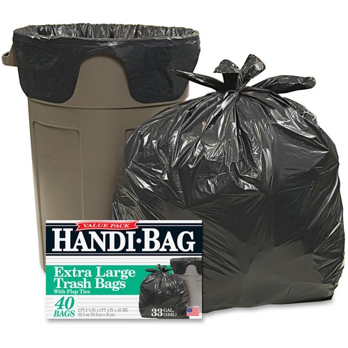 Liner, 33 Gallon, Black 40/BX
