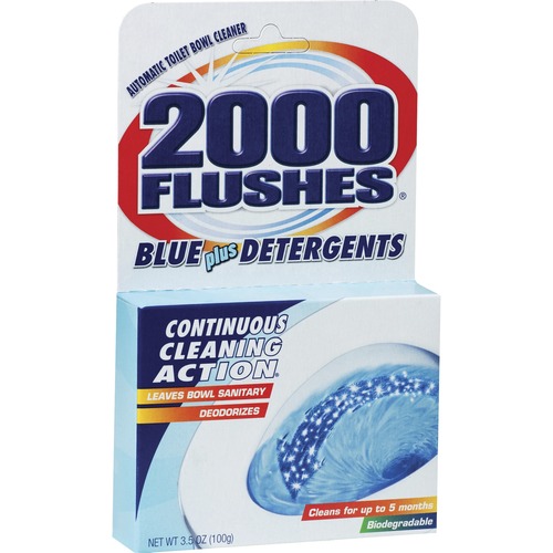 Cleaner, 2000 Flush Blue & Detergent 12/CT