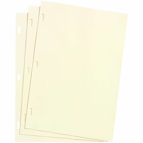 Sheets, Minute, Ivory Linen 100/BX