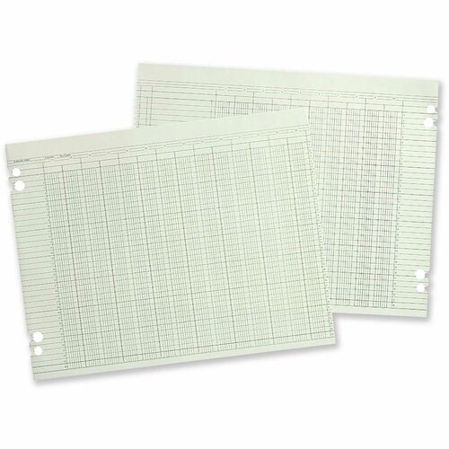 Sheet, 20 Color, 9.25 X 11.88, Green 100/PK