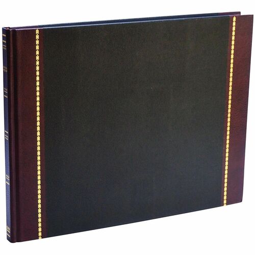 Register, Visitors, 112 Page, Black