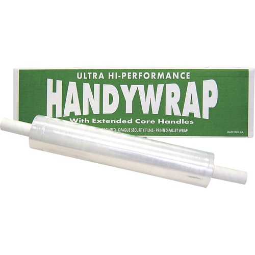 Pallet Wrap, Handy Wrap, 80 Gauge, 20" x 1000', Clear 4/CT