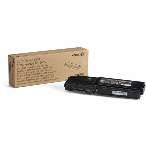 Cartridge, PH6600, WC6605, BK, 8K