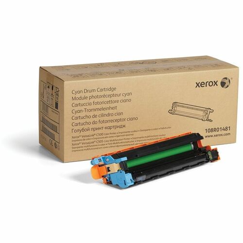 Drum Cartridge, For VersaLink C500/C505, 40000 Yield, Cyan