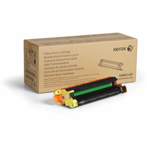 Drum Cartridge, for C600/C605, 40,000 Page Yield, Yellow