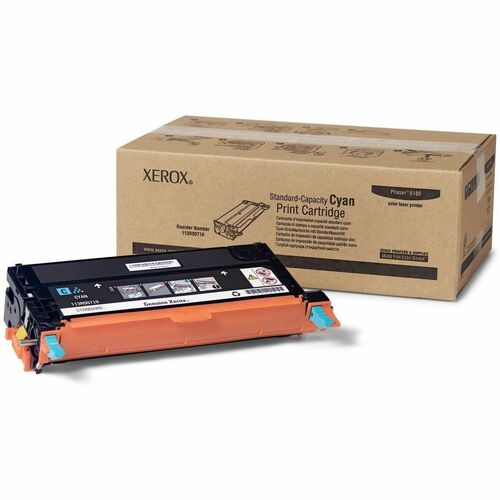 Cartridge, Printer, Phaser 6180, Cyan