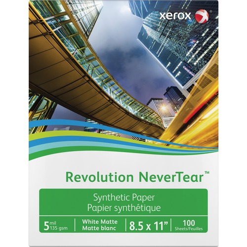 Paper, Never-Tear, 8.5" x 11" 5/CT
