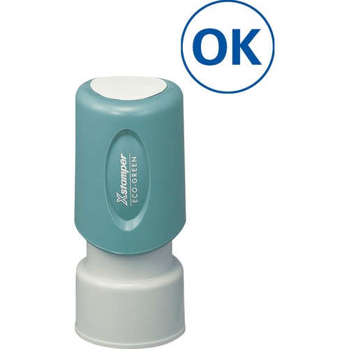Stamp, Round, 5/8", OK, BE