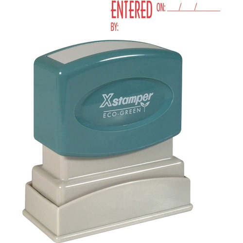 Stamp, Preink, Entered On/By, Rd