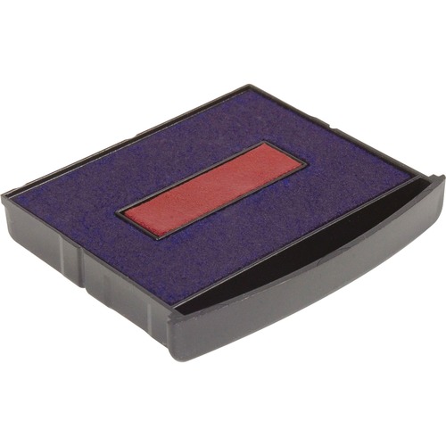 Stamp Replacement Pad, Message Date Stamp, Red/Beige