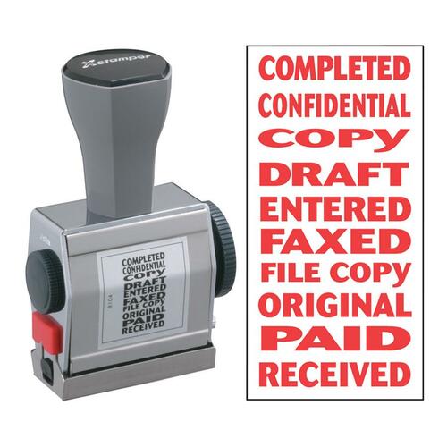 Stamp, Preink, Phrase, 10-In-1
