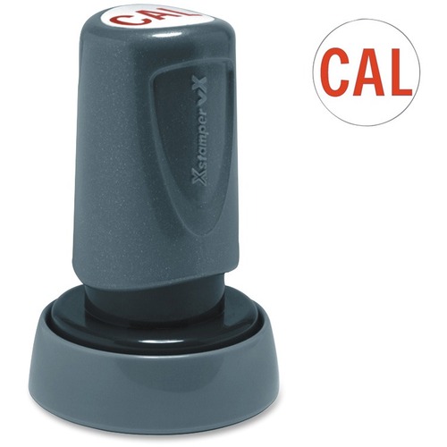 Stamp, Pre-Ink, Round, 7/8" Dia
