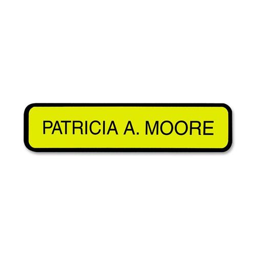 Designer Sign, 2" x 10", Black Frame