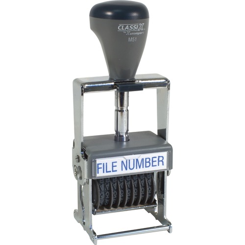 Stamp, Number, 1-1/8x1-5/8