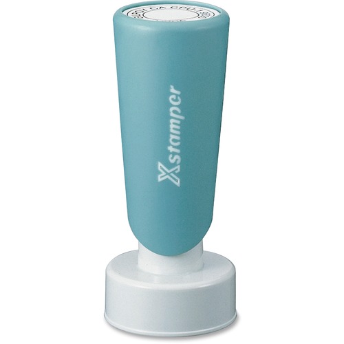 Round Date Stamp, Long Handle, 1-3/16" Diameter, Ast