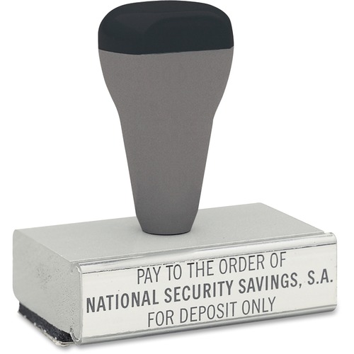 Stamp, Traditional, Custom Message, Adjustable, 0.87"x3.81", AST