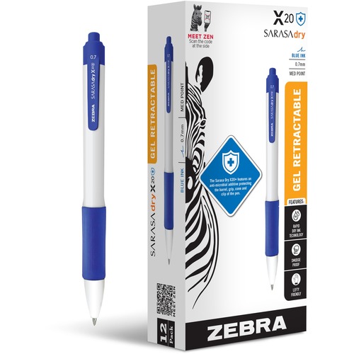 Pen, Antimicrobial, X20, Black 12/DZ