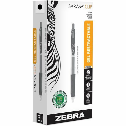 Pen, Sarasa Clip, Gel 0.7mm 12/DZ