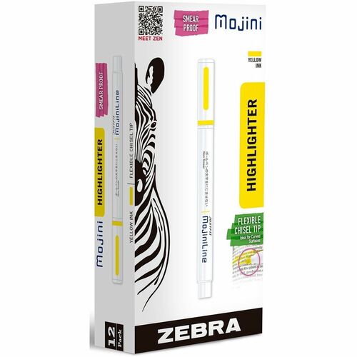 Highlighter, Yellow, Dozen 12/DZ