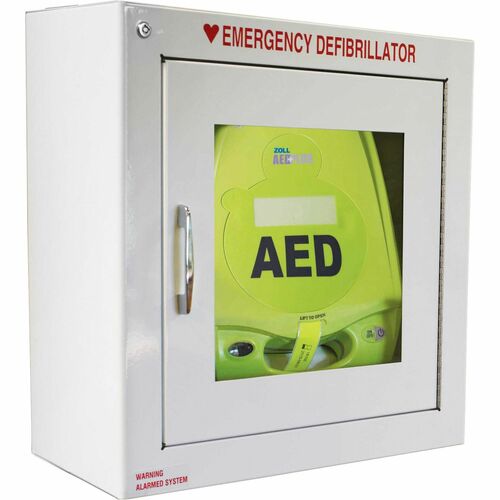 Cabinet, Wall, AED, Alarmed