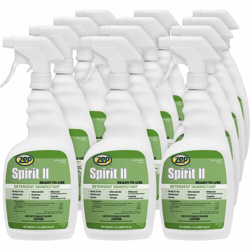 Disinfectant, Spirit II, 1 Quart 12/CT