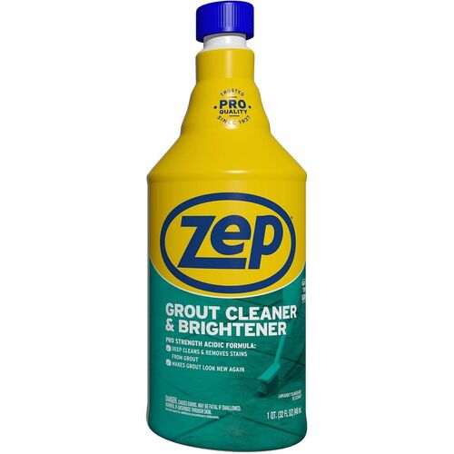 Cleaner, Brightener, Grout, 1 Quart