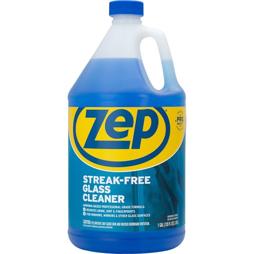 Cleaner, Glass, Zep, 128 Ounce