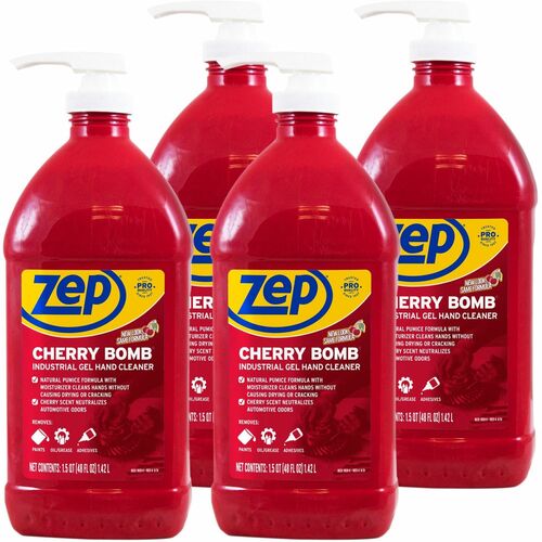 Cleaner, Hand, Cherybomb, 48 Ounce 4/CT