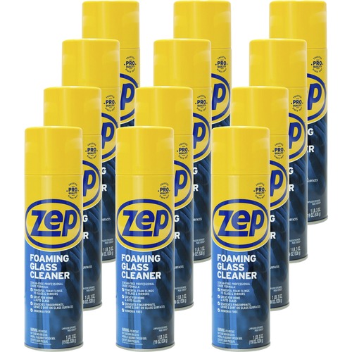 Cleaner, Glass, Foaming 12/CT