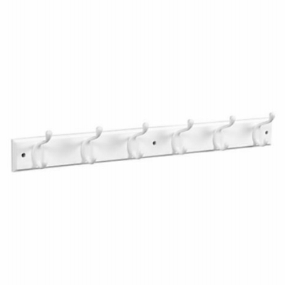 27" WHT Hook Rail